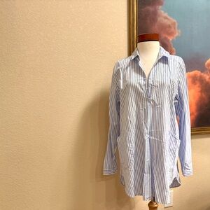 Chic Striped Women's Tunic